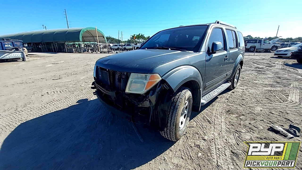 2006 NISSAN PATHFINDER partes disponibles