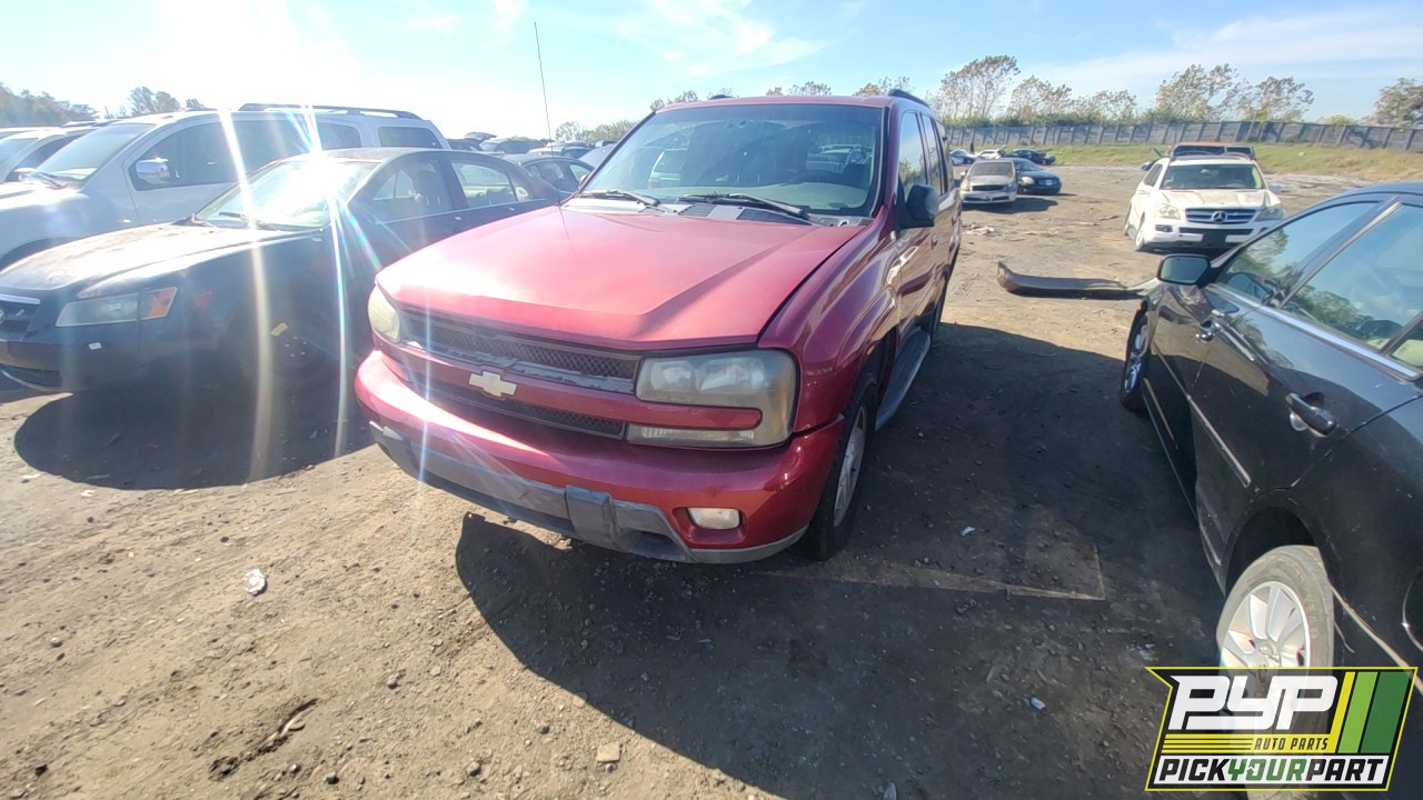 2002 CHEVROLET TRAILBLAZER partes disponibles