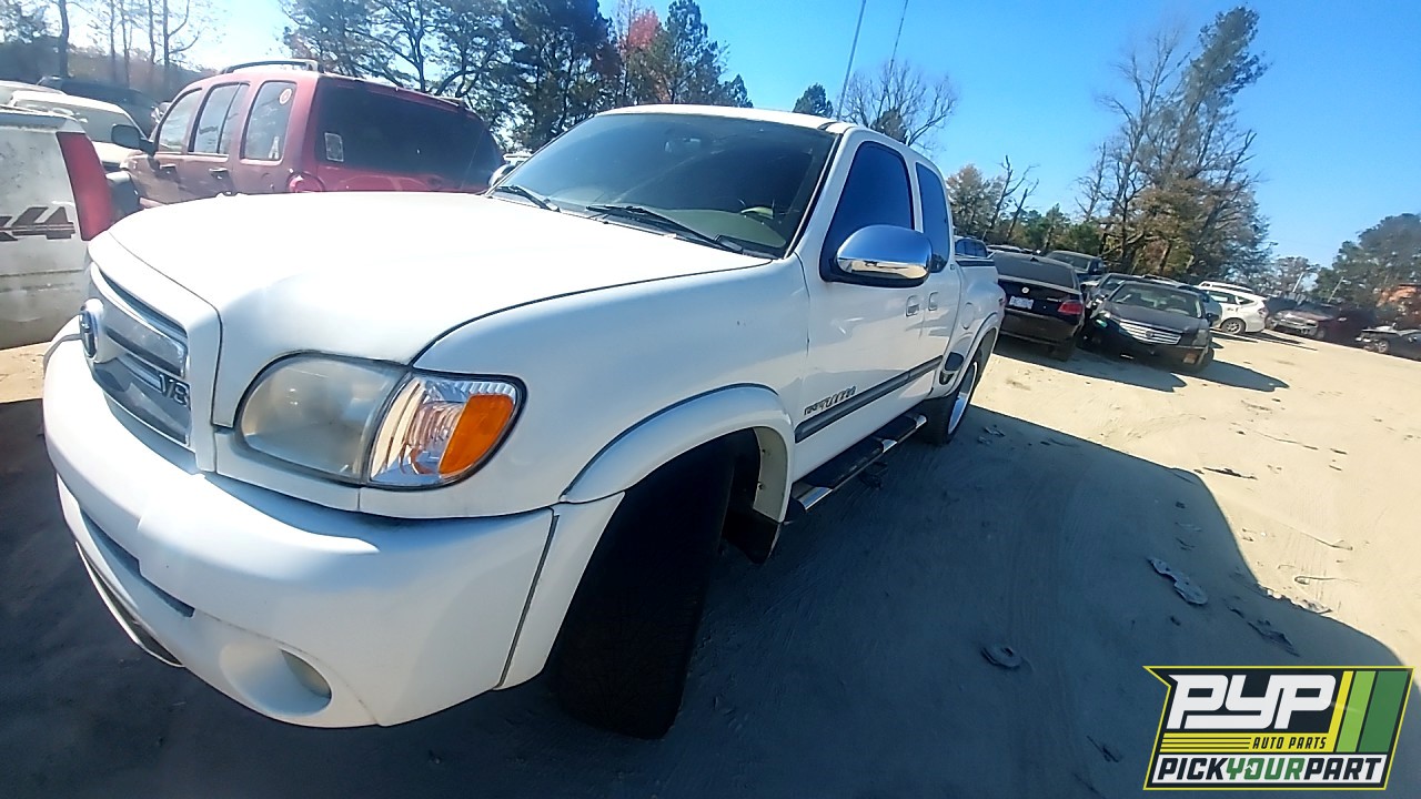 2004 TOYOTA TUNDRA available for parts