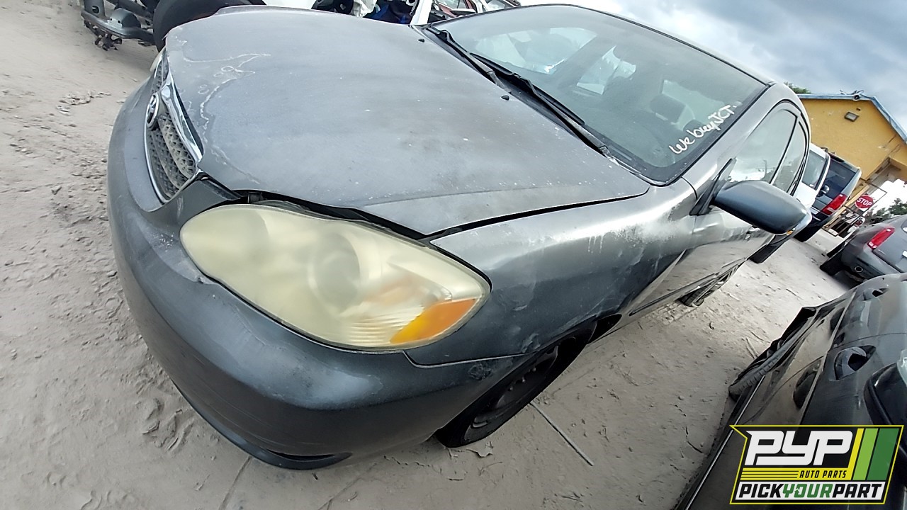 2007 TOYOTA COROLLA partes disponibles