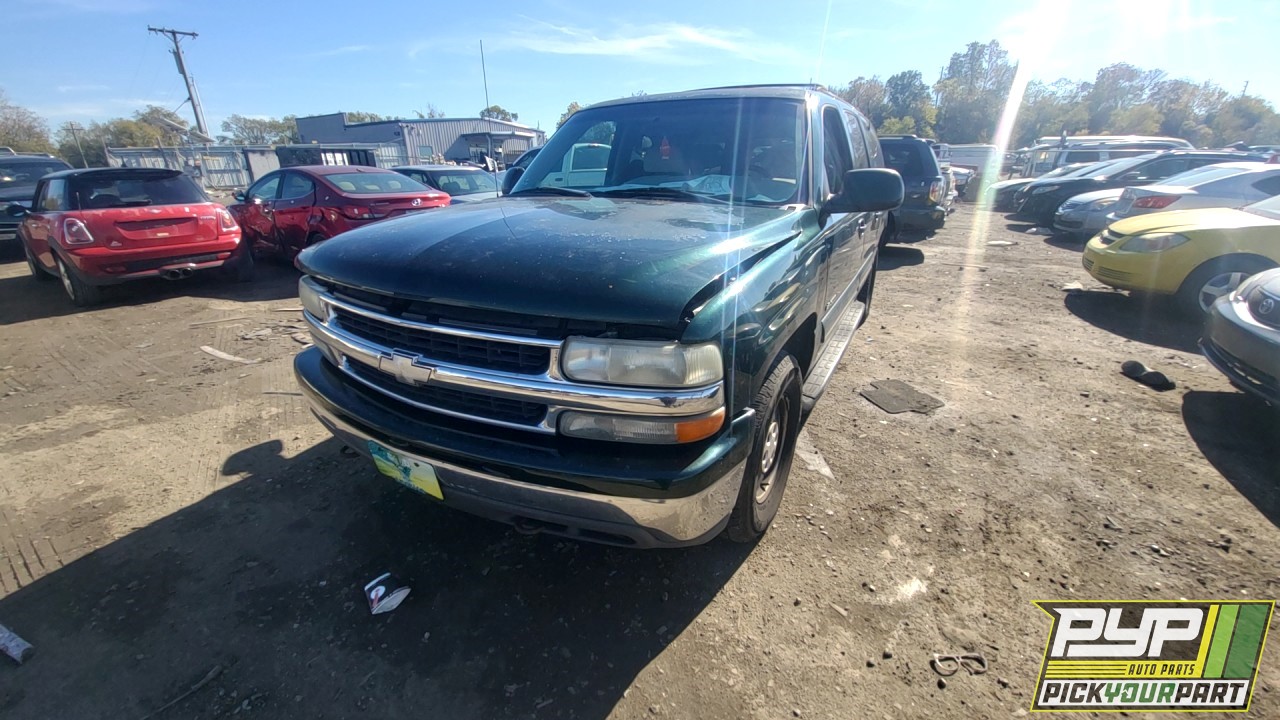 2001 CHEVROLET SUBURBAN 1500 partes disponibles