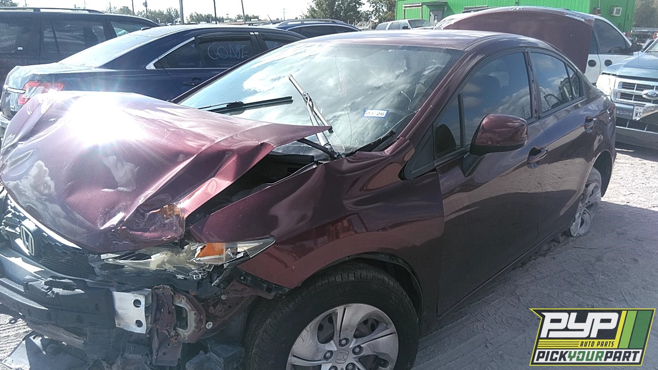 2013 HONDA CIVIC partes disponibles