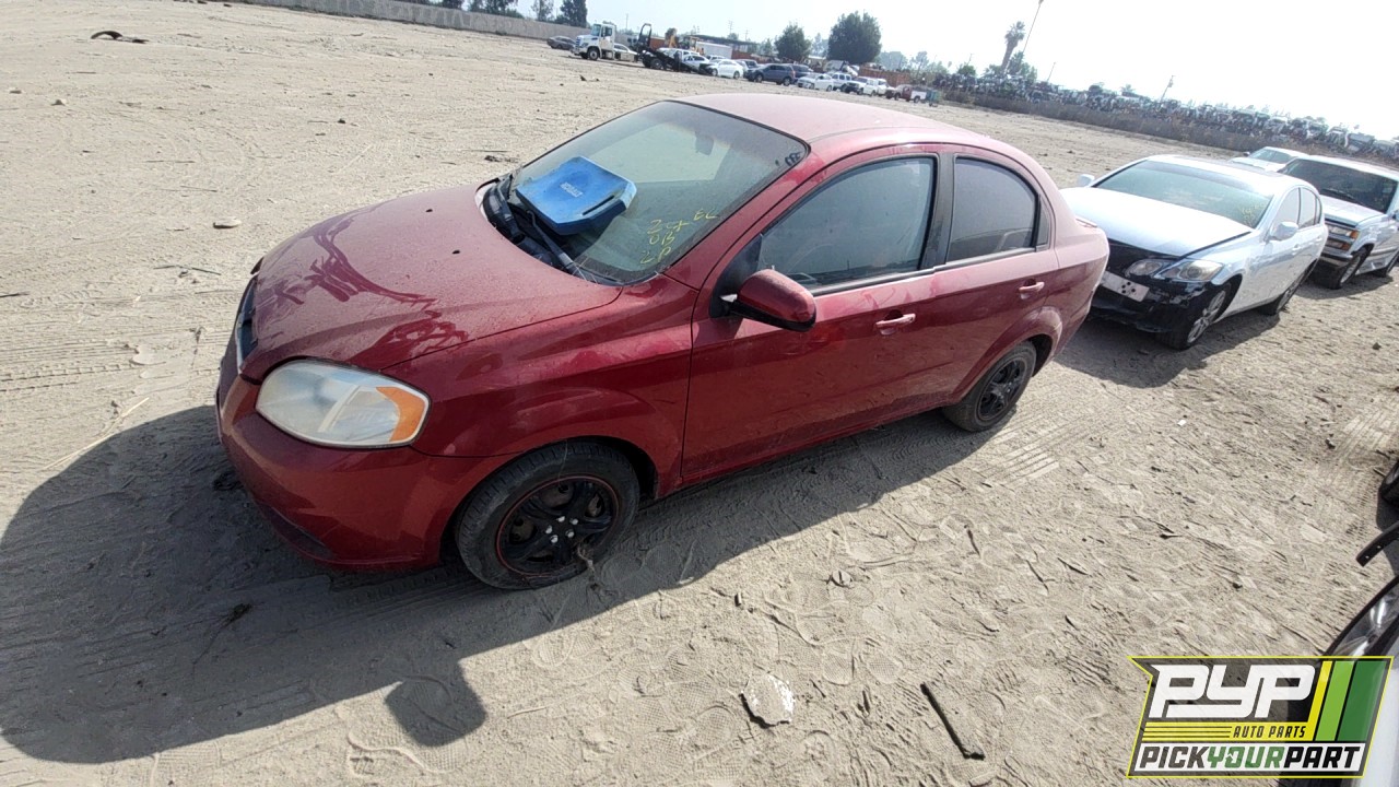 2010 CHEVROLET AVEO available for parts