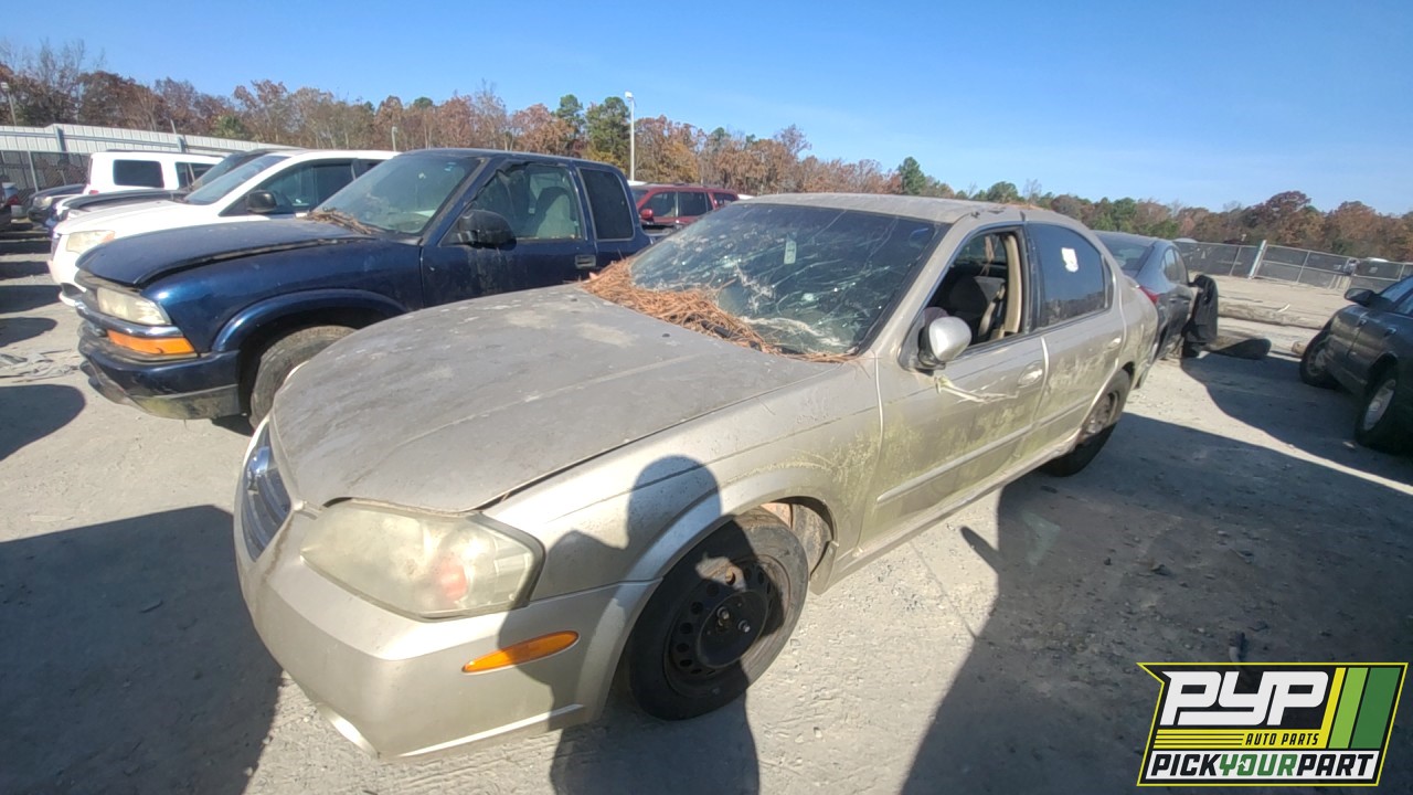 2002 NISSAN MAXIMA available for parts