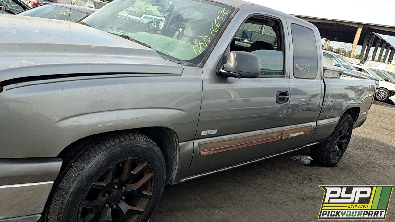 2006 CHEVROLET SILVERADO 1500 available for parts