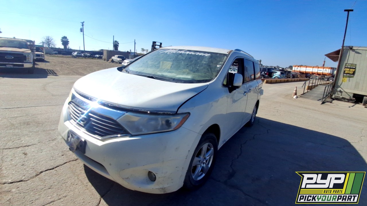 2016 NISSAN QUEST partes disponibles