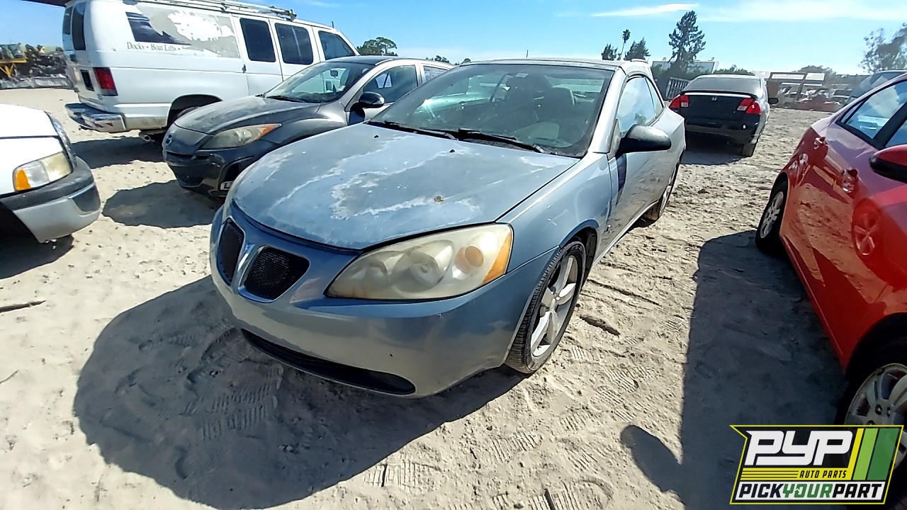 2007 PONTIAC G6 available for parts