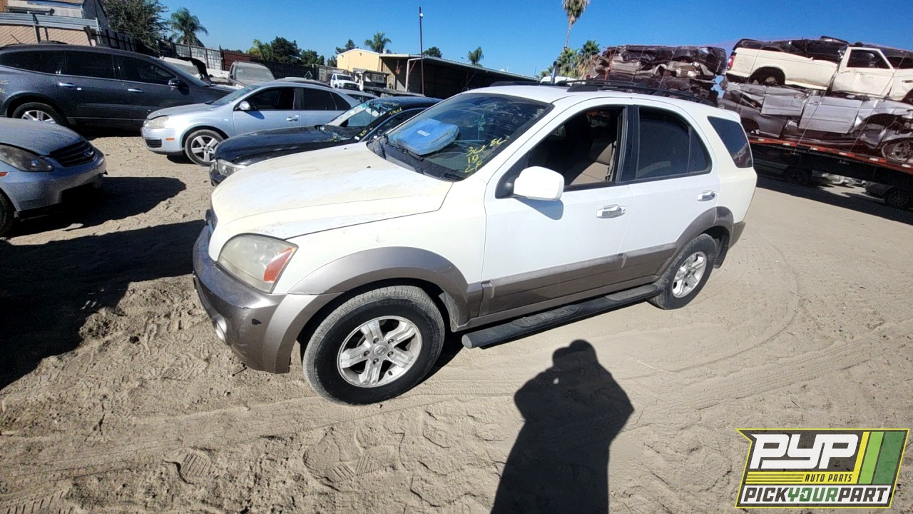 2004 KIA SORENTO partes disponibles