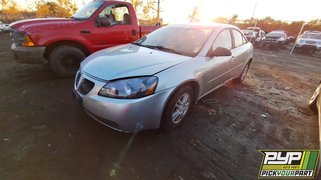 2006 PONTIAC G6 partes disponibles