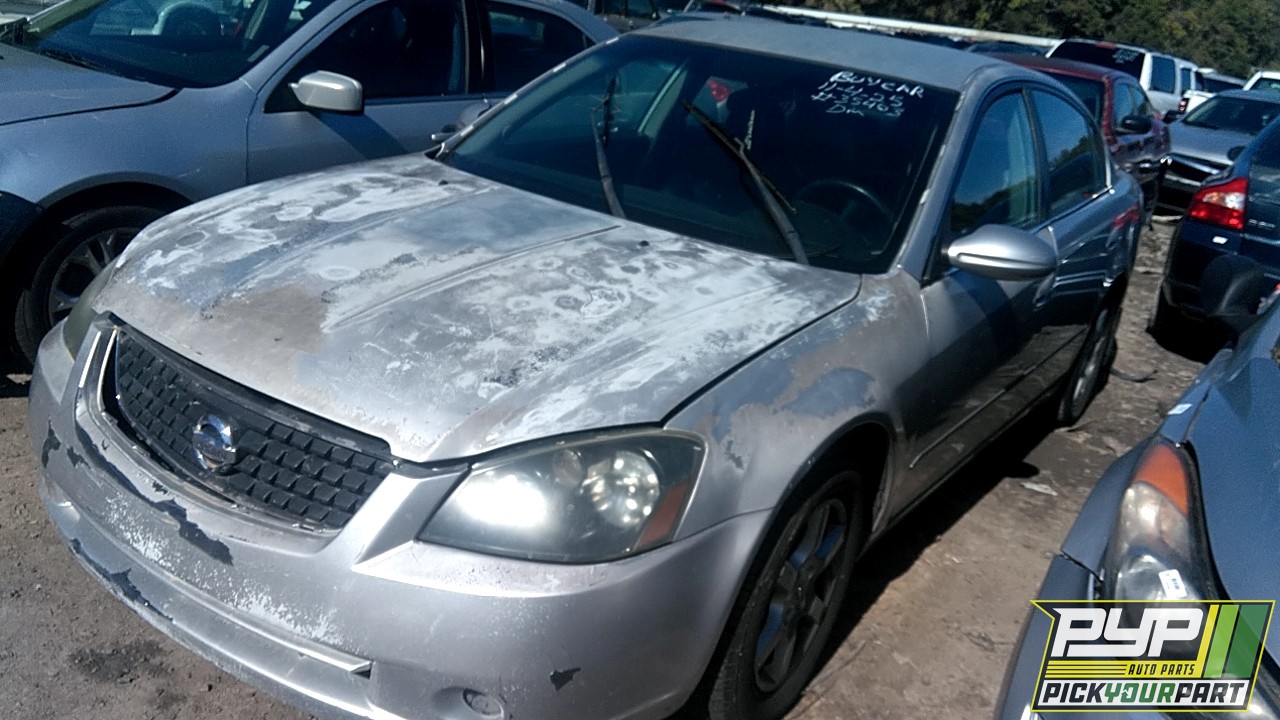 2006 NISSAN ALTIMA partes disponibles