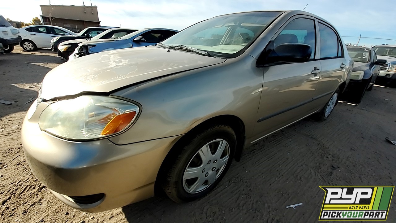 2005 TOYOTA COROLLA available for parts