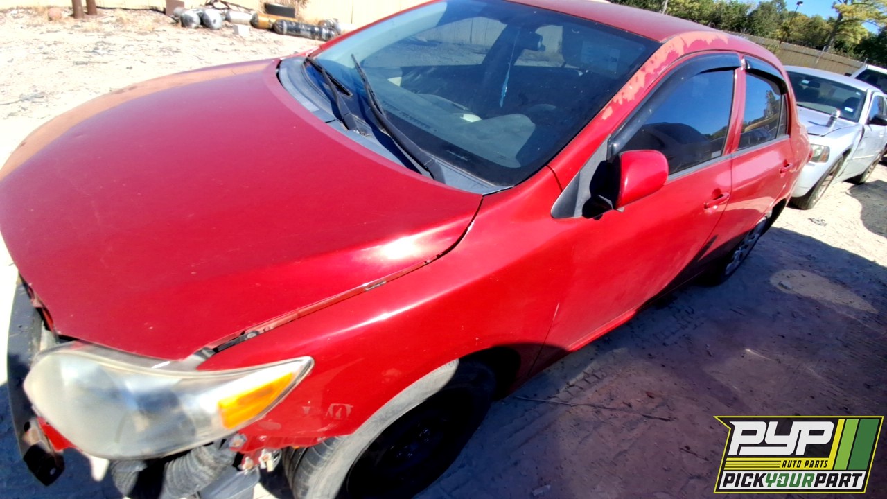 2011 TOYOTA COROLLA partes disponibles