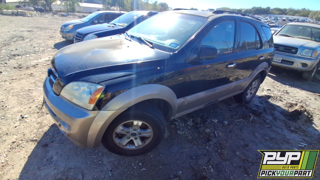2004 KIA SORENTO partes disponibles