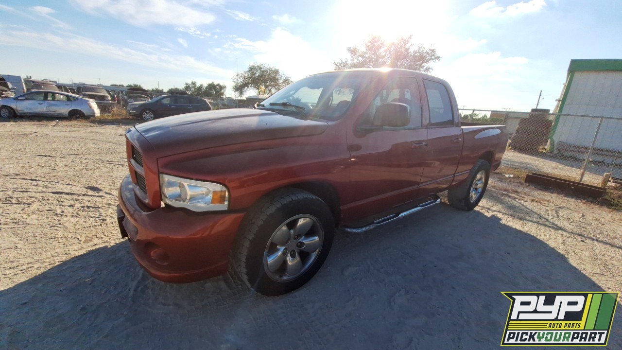 2002 DODGE RAM 1500 partes disponibles