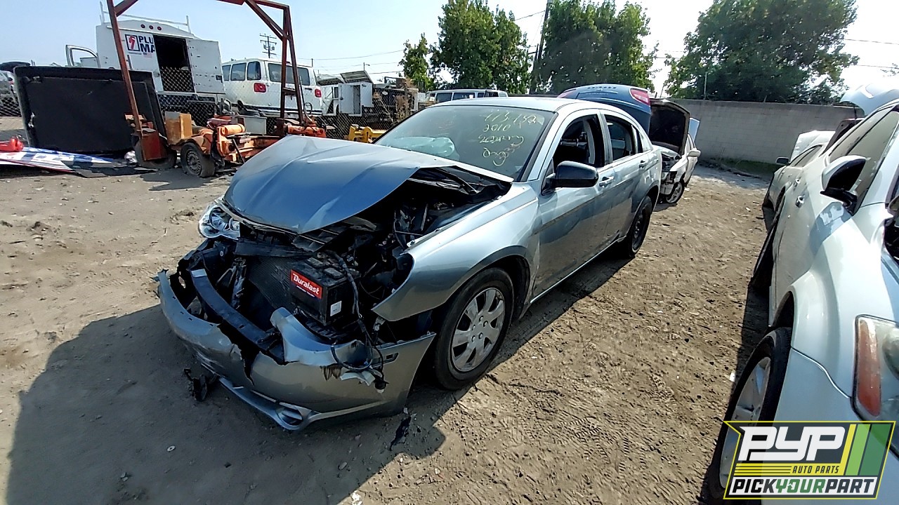 2010 CHRYSLER SEBRING partes disponibles