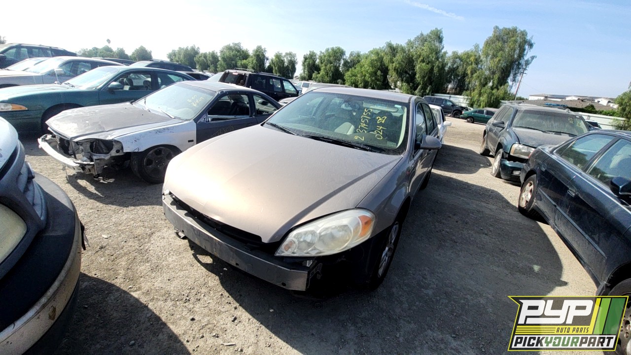 2006 CHEVROLET IMPALA partes disponibles