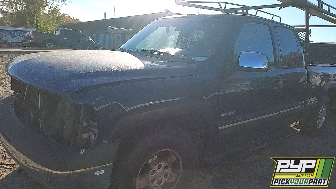 2000 CHEVROLET SILVERADO 1500 partes disponibles
