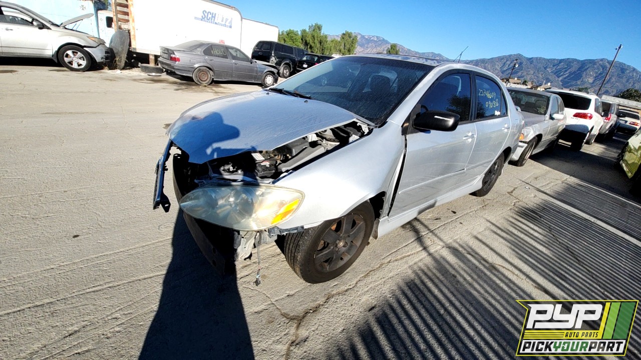 2006 TOYOTA COROLLA partes disponibles