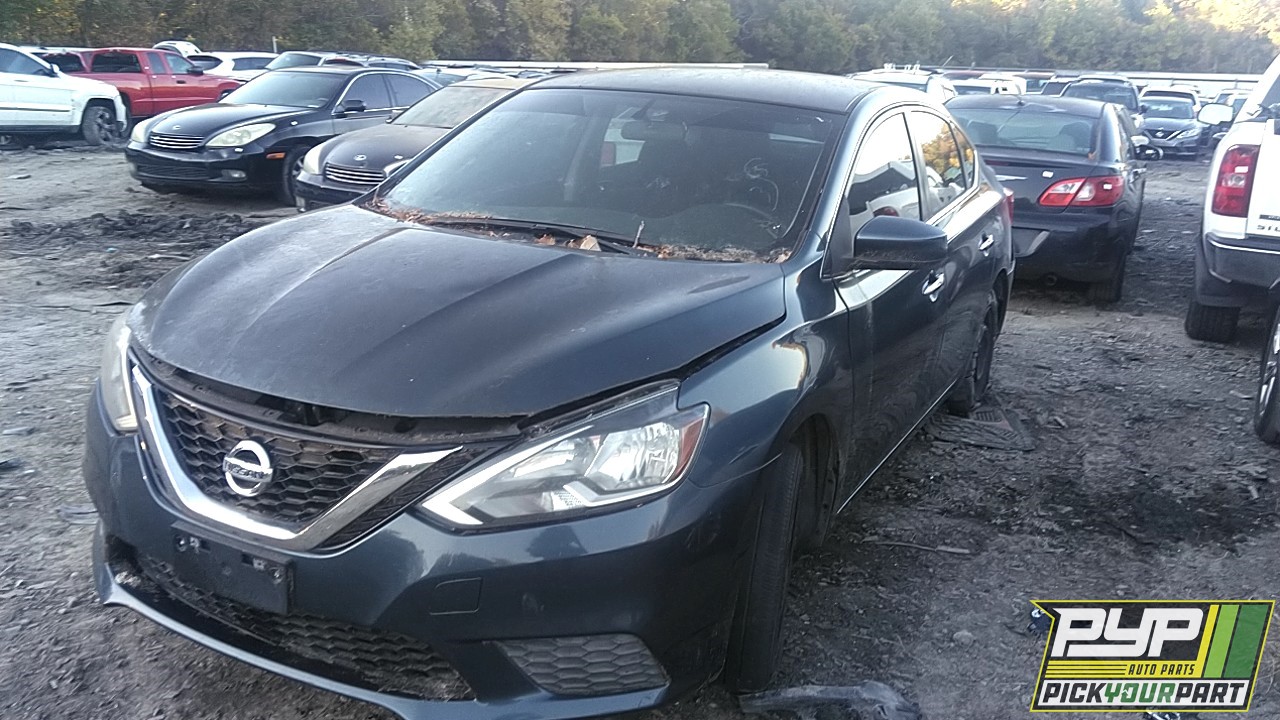 2016 NISSAN SENTRA partes disponibles