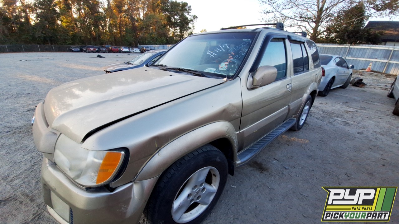 2002 INFINITI QX4 partes disponibles