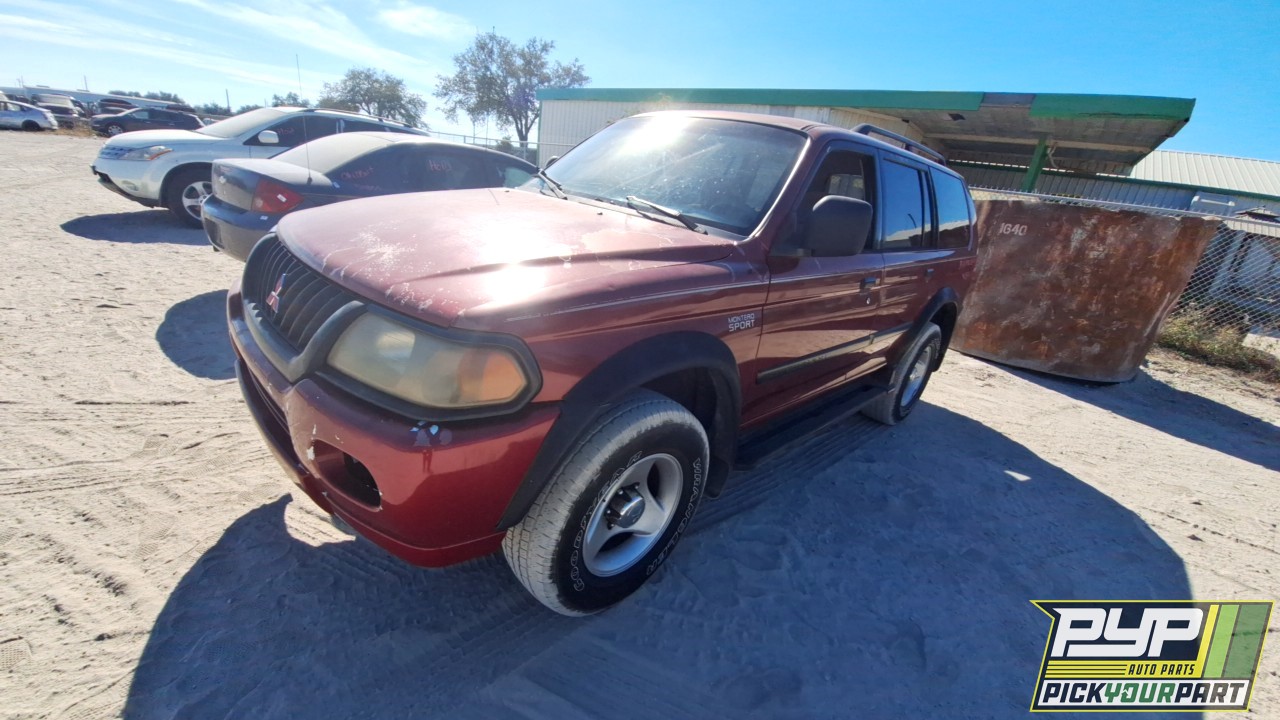 2001 MITSUBISHI MONTERO SPORT available for parts