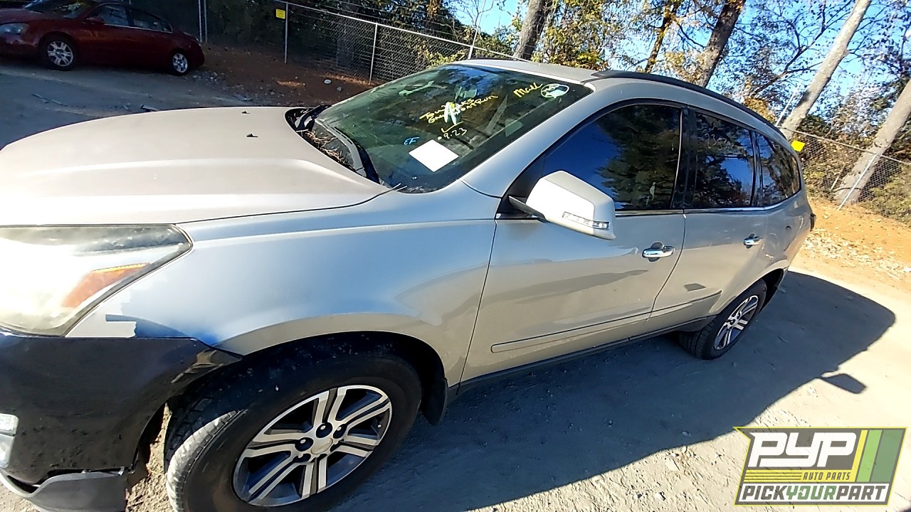 2017 CHEVROLET TRAVERSE partes disponibles