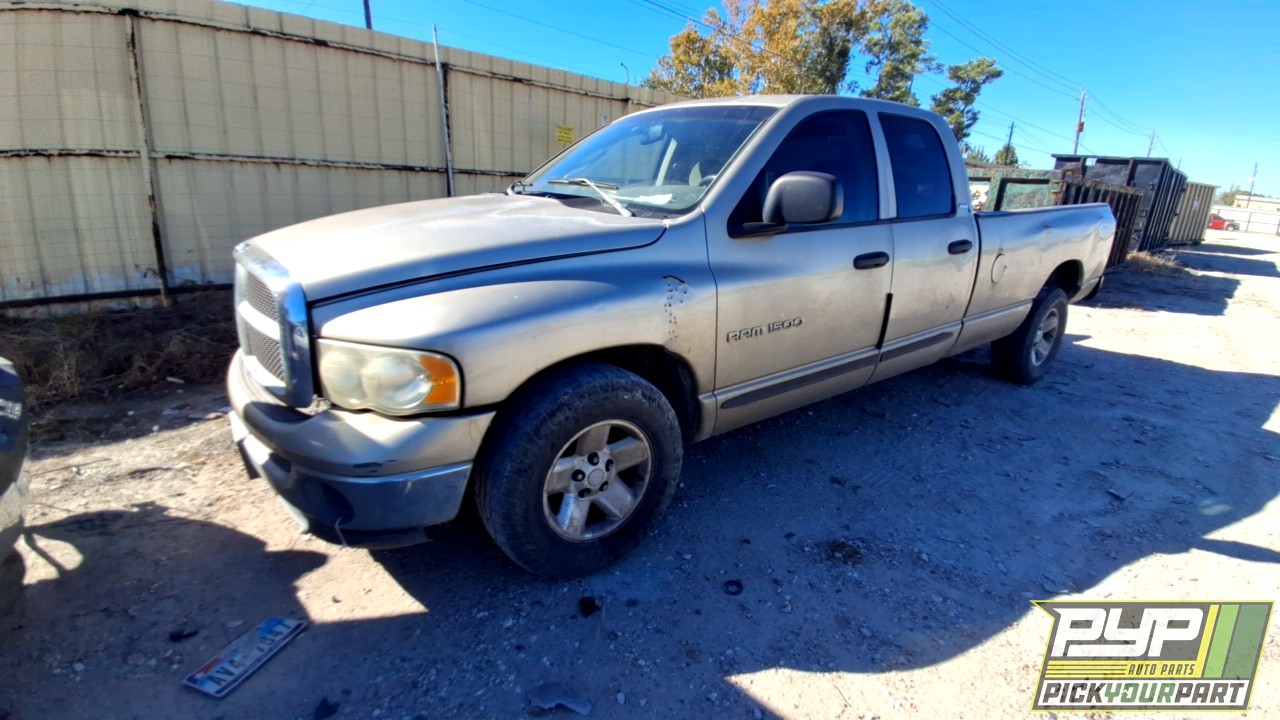 2002 DODGE RAM 1500 available for parts