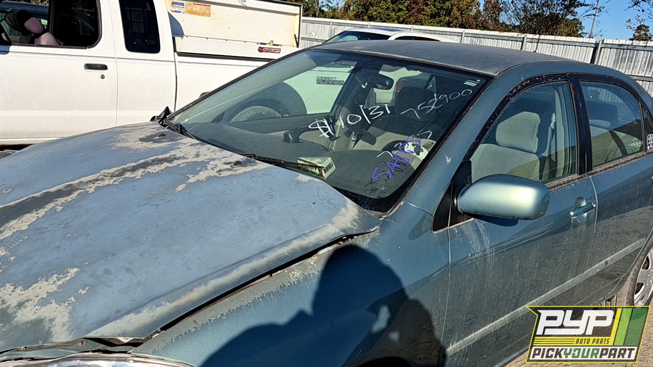 2007 TOYOTA COROLLA available for parts