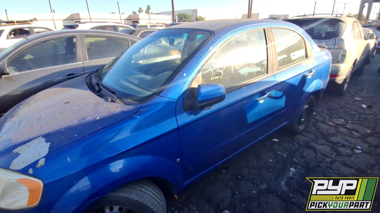2009 CHEVROLET AVEO available for parts