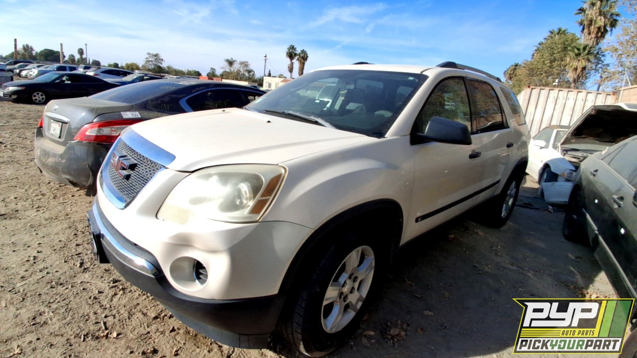2010 GMC ACADIA partes disponibles