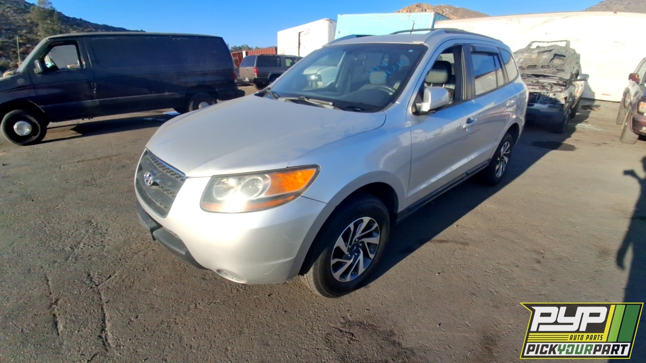 2007 HYUNDAI SANTA FE partes disponibles