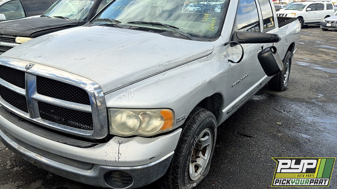 2003 DODGE RAM 2500 partes disponibles