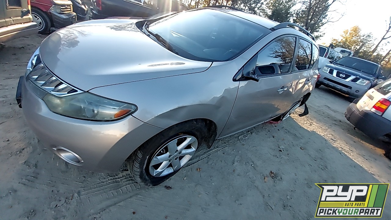 2009 NISSAN MURANO available for parts