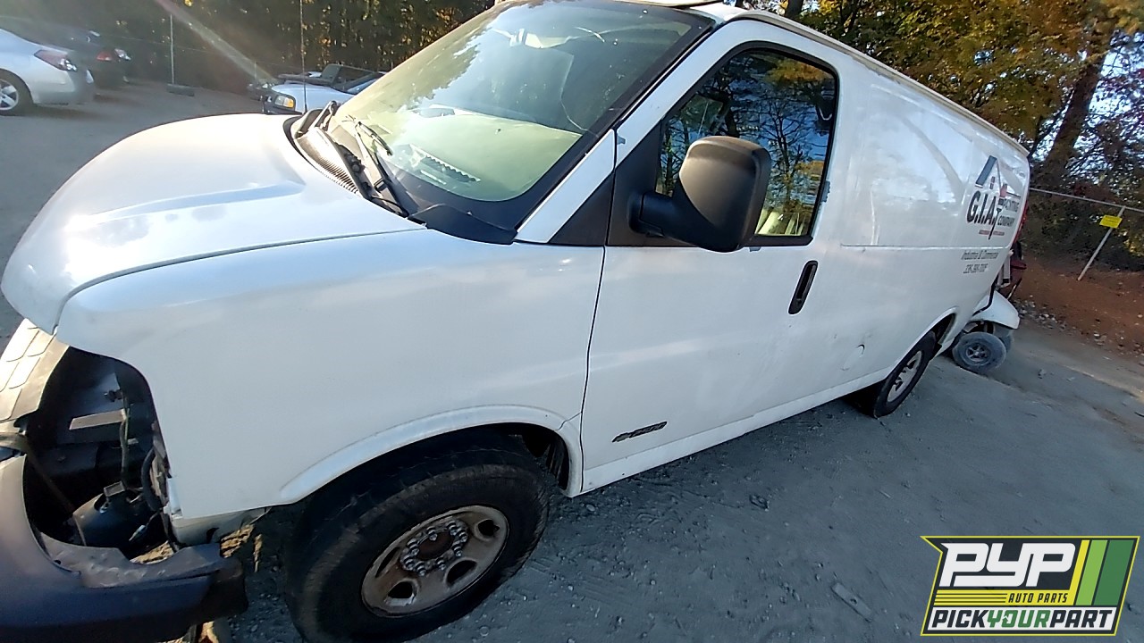 2006 CHEVROLET EXPRESS 2500 partes disponibles