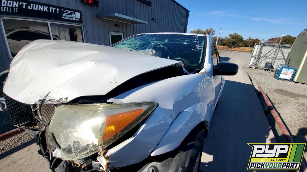 2004 PONTIAC VIBE partes disponibles