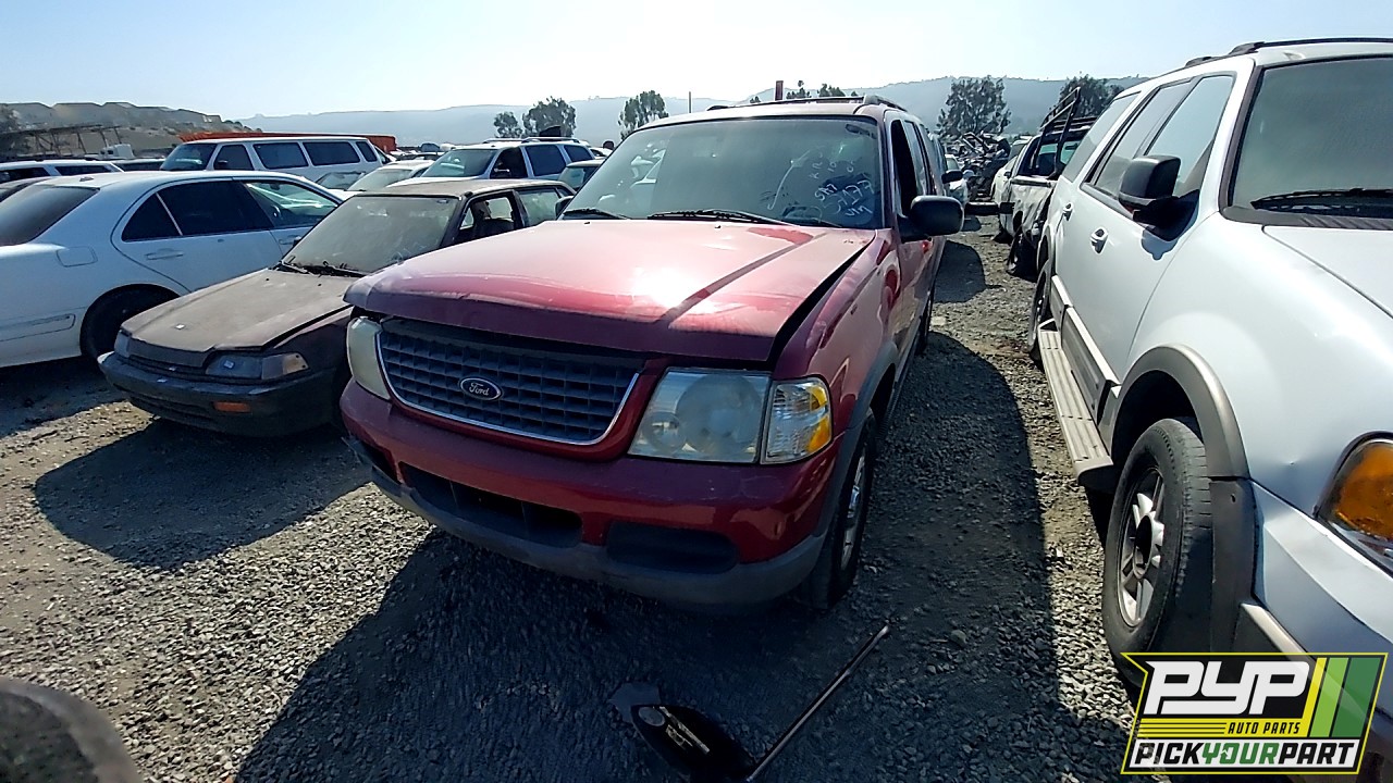 2002 FORD EXPLORER partes disponibles