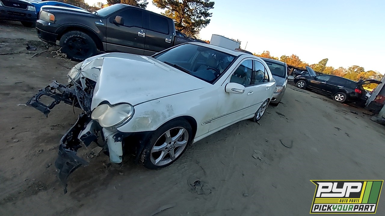 2007 MERCEDES-BENZ C230 partes disponibles