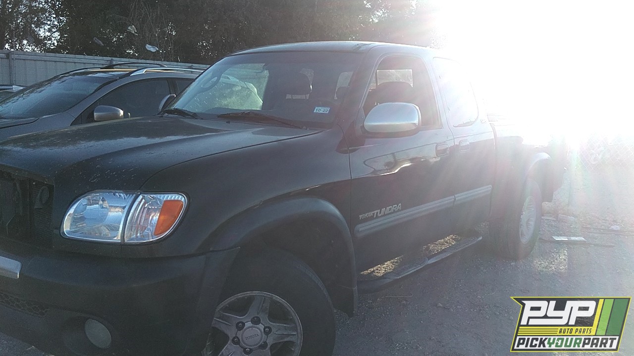 2004 TOYOTA TUNDRA partes disponibles