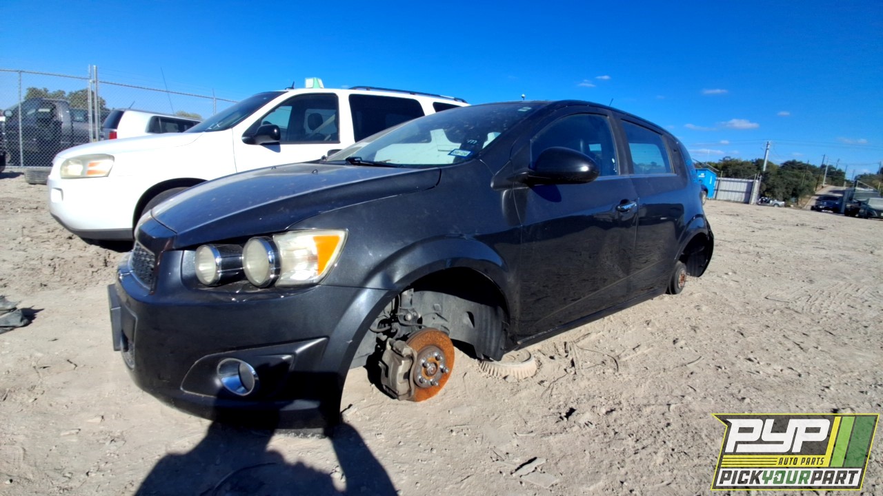 2014 CHEVROLET SONIC partes disponibles