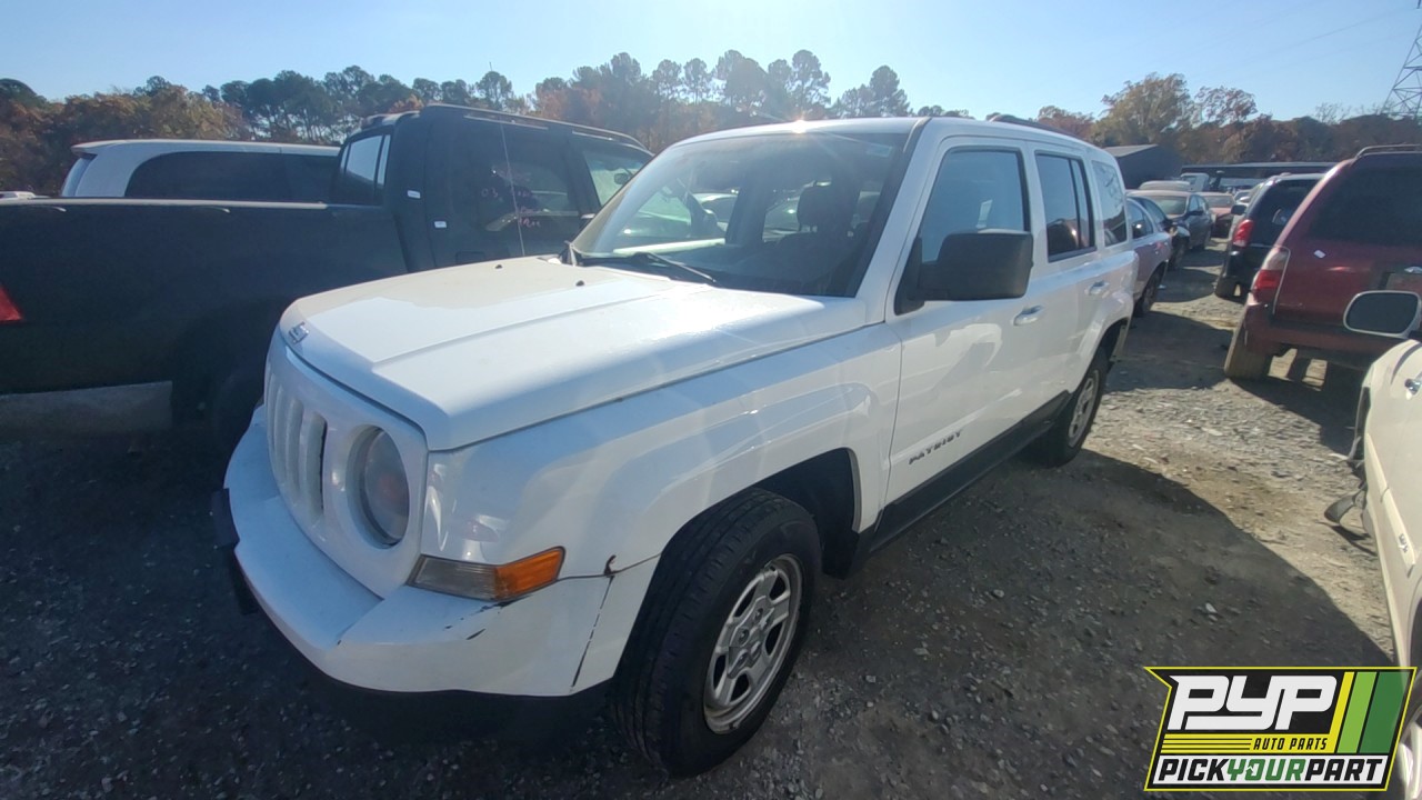 2012 JEEP PATRIOT available for parts