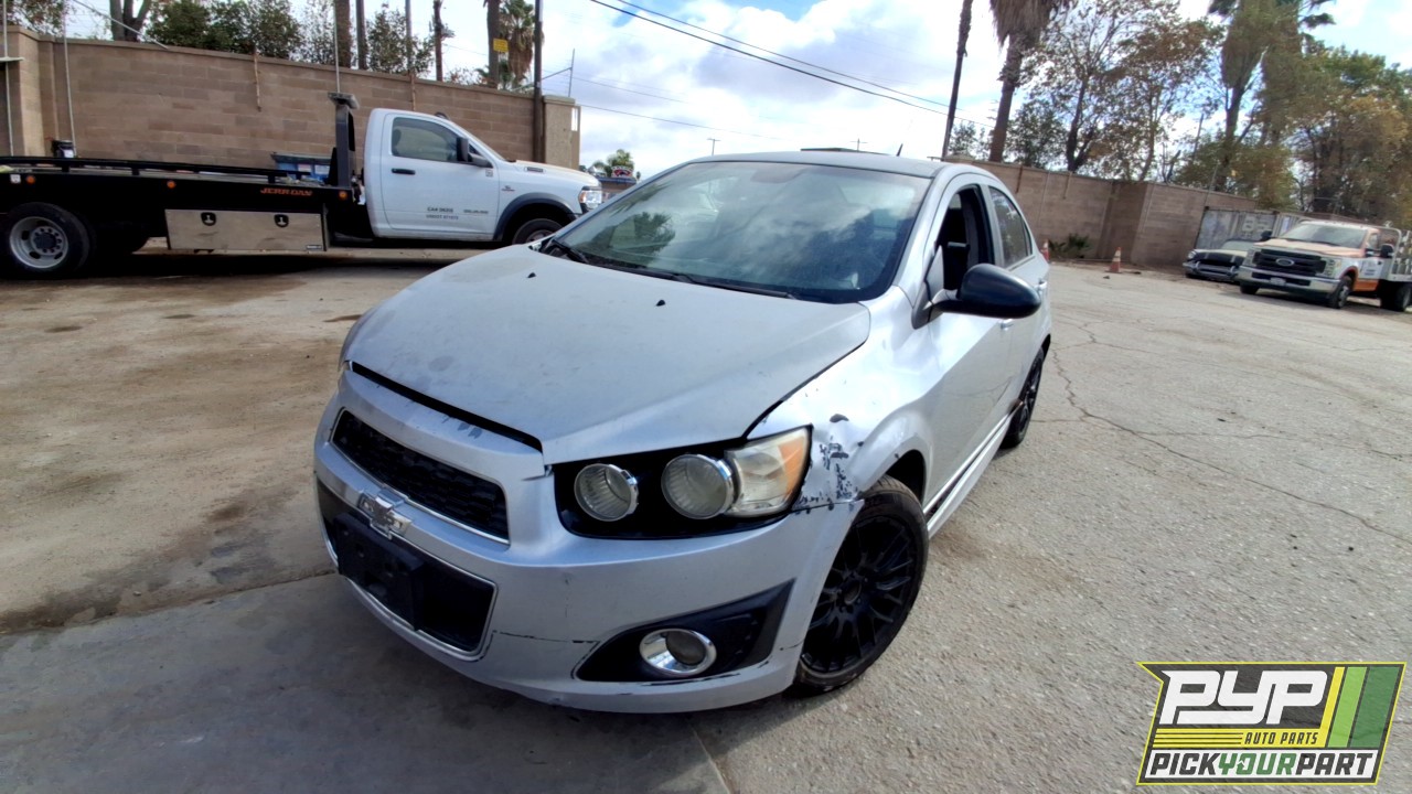 2012 CHEVROLET SONIC available for parts
