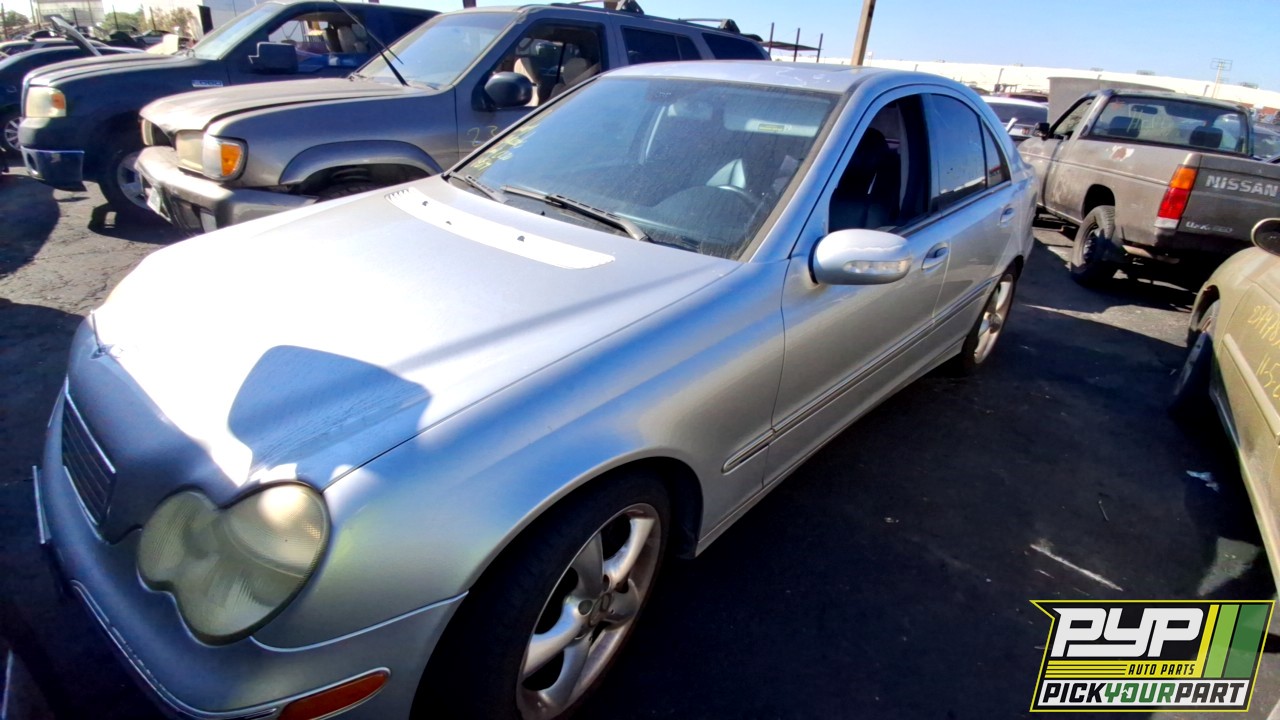 2004 MERCEDES-BENZ C230 available for parts