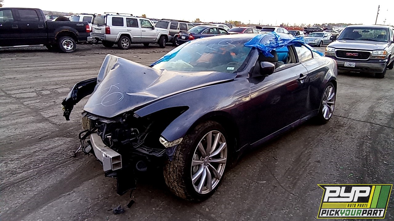 2010 INFINITI G37 available for parts