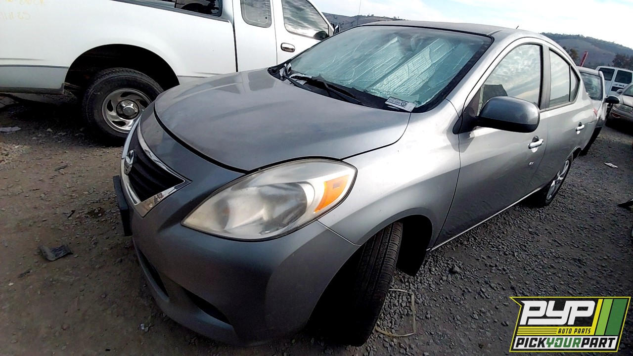 2013 NISSAN VERSA partes disponibles