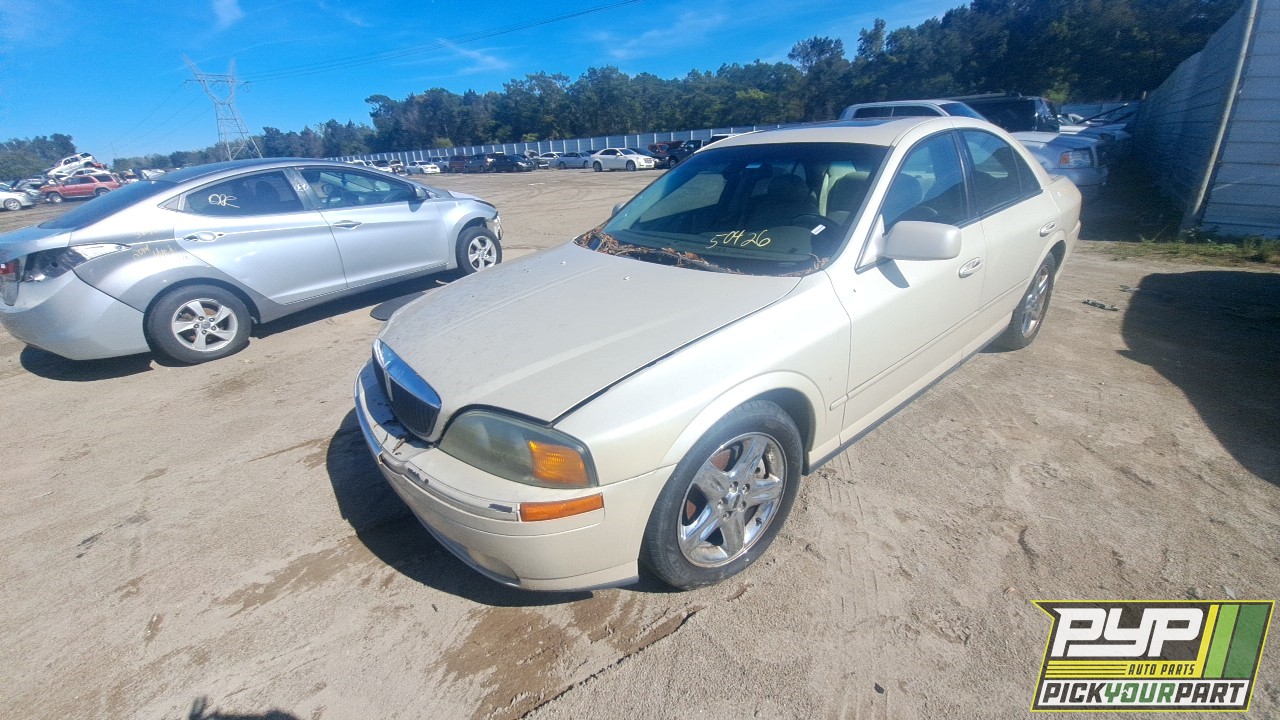 2002 LINCOLN LS partes disponibles