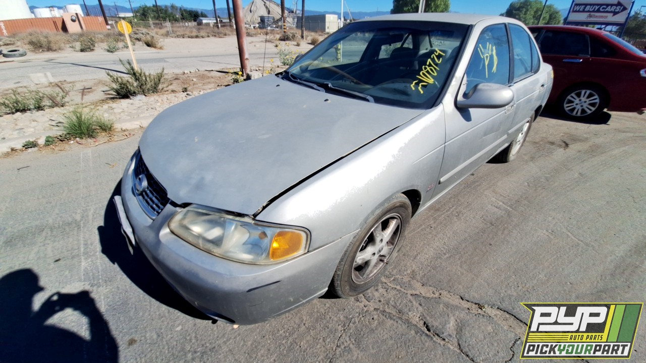 2003 NISSAN SENTRA partes disponibles