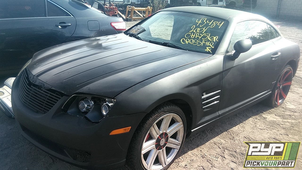 2004 CHRYSLER CROSSFIRE partes disponibles