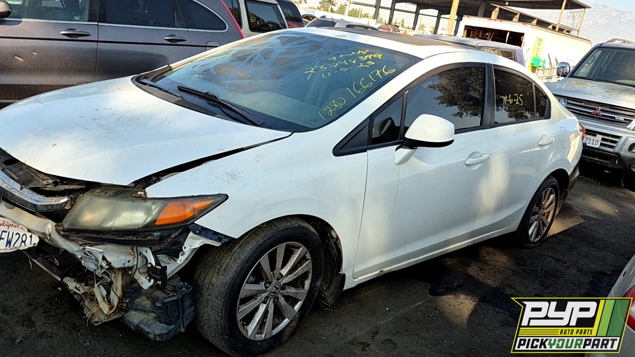 2012 HONDA CIVIC partes disponibles