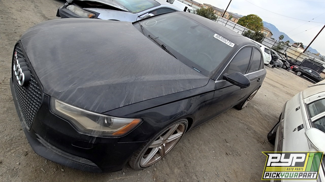 2012 AUDI A6 partes disponibles