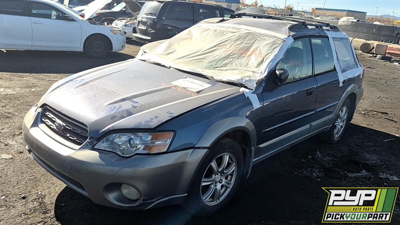 2005 SUBARU OUTBACK partes disponibles